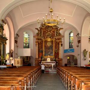 Kościół pw. Świętej Trójcy w Stęszewie - steszew kosciol par p w swietej trojcy 2 pol xv xviii nr rej 2409a z 21 12 1932 2