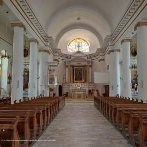 Konkatedra św. Aleksandra w Suwałkach - interior of the saint alexander church in suwalki 1