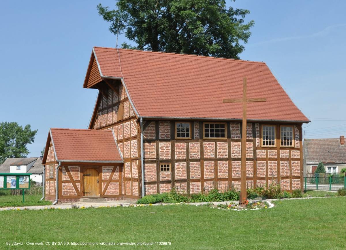 Kościół pw. Zwiastowania NMP w Ciećmierzu - ciecmierz church 2010 07 sw