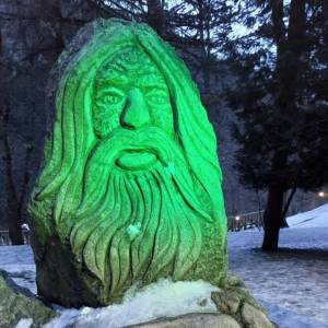 Kamienny pomnik Liczyrzepy w Karpaczu - kamienny pomnik liczyrzepy w karpaczu