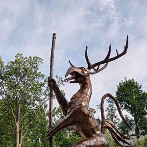 Pomnik Ducha Gór - Karkonosza w Szklarskiej Porębie - pomnik ducha gor karkonosza w szklarskiej porebie 11
