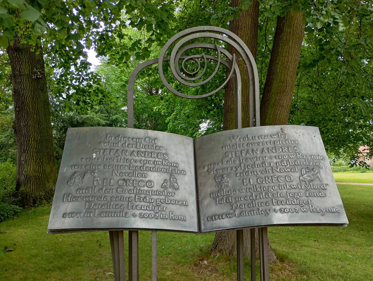 Pomnik Stefana Andresa w Łomnicy - pomnik stefana andresa w lomnicy 5