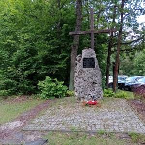 Pomnik walk oddziału Armii Krajowej "Ponurego" w Siedlcu - pomnik walk oddzialu armii krajowej ponurego w zlotym potoku 5