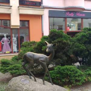 Rzeźba Jelonka w Jeleniej Górze - rzezba jelonka w jeleniej gorze 7