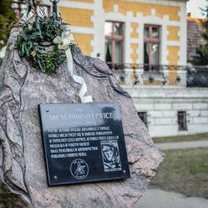Głaz pamięci Ireny Dowgielewiczowej w Witnicy - glaz pamieci ireny dowgielewiczowej w witnicy