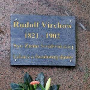 Pomnik Rudolfa Virchowa w Świdwinie - pomnik rudolfa virchowa w swidwinie 2
