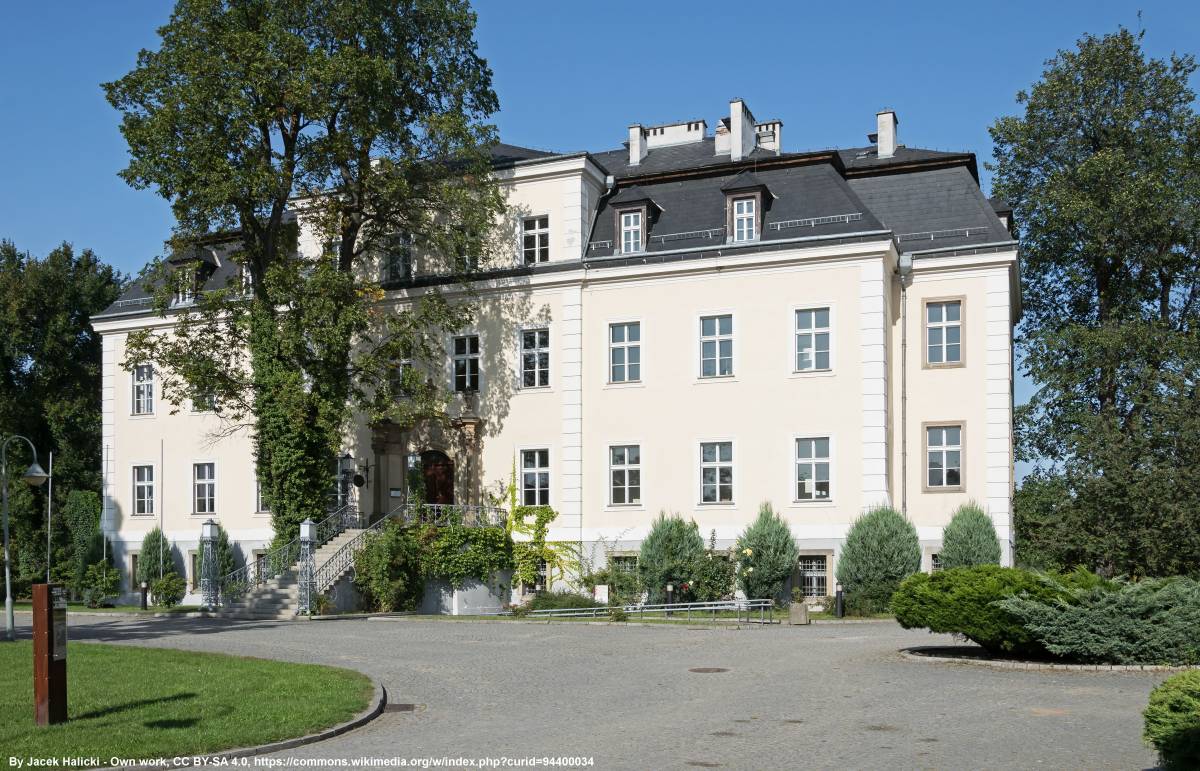 Pałac w Krzyżowej - palac w krzyzowej 1