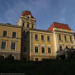 Zespół pałacowy w Kończycach Wielkich - zespol palacowy z xviii w