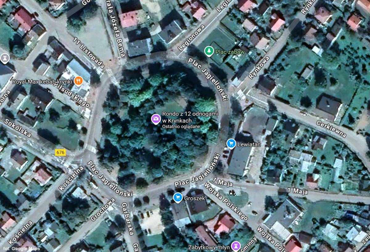 Układ przestrzenny Krynek - uklad przestrzenny krynek 5