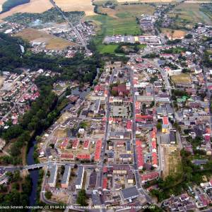 Stare Miasto w Gryficach - gryfice 2007 birds eye view 11