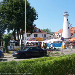 Atrapa latarni morskiej w Dziwnówku - atrapa latarni morskiej w dziwnowku