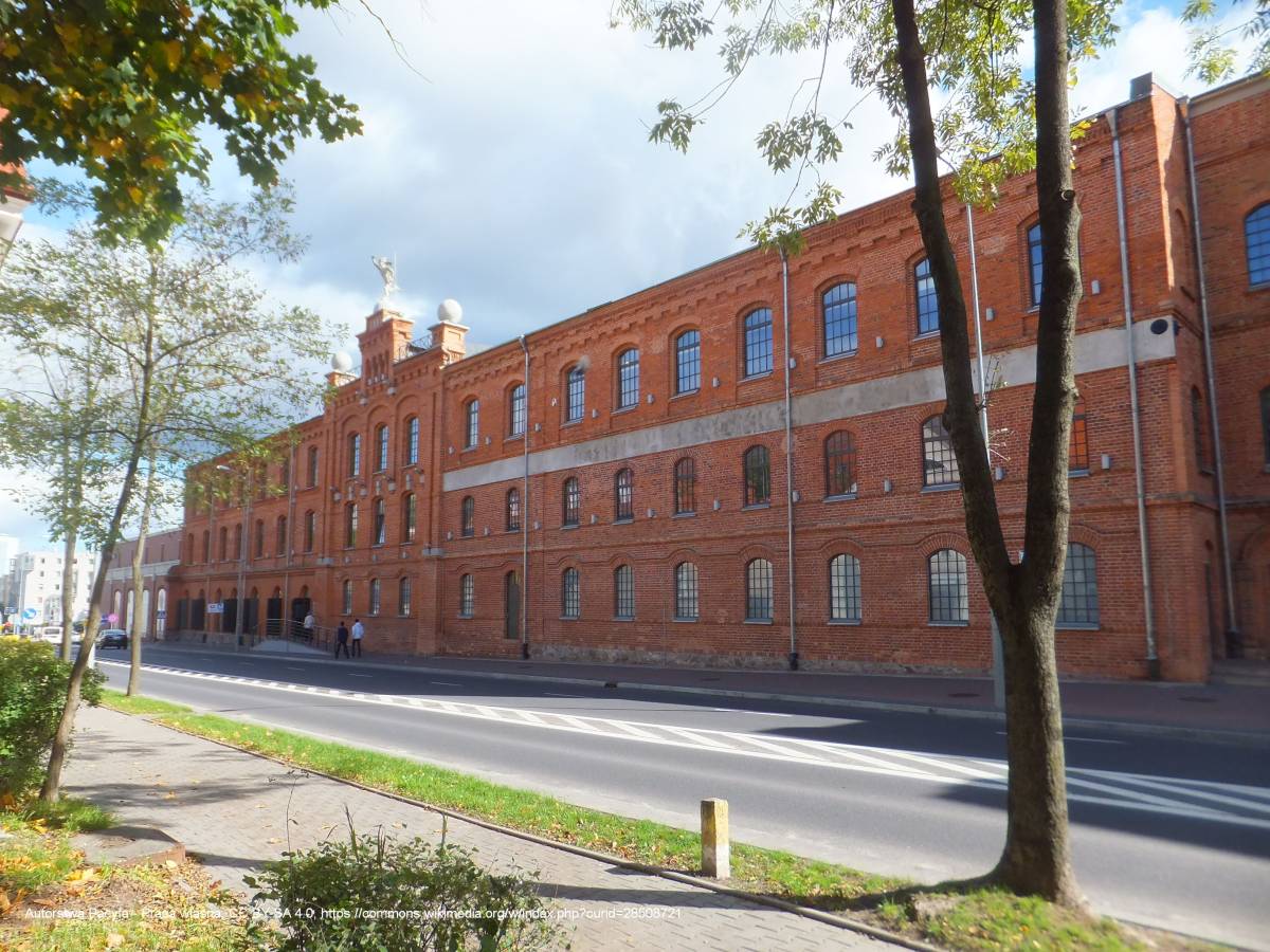 Dawna Fabryka Towarzystwa Białostockiej Manufaktury „E.Becker i s-ka” - bialystok swietojanska 15a fabryka