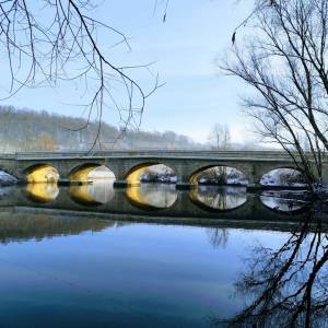 Most kamienny na Bobrze w Brunowie - most kamienny na bobrze w brunowie 6