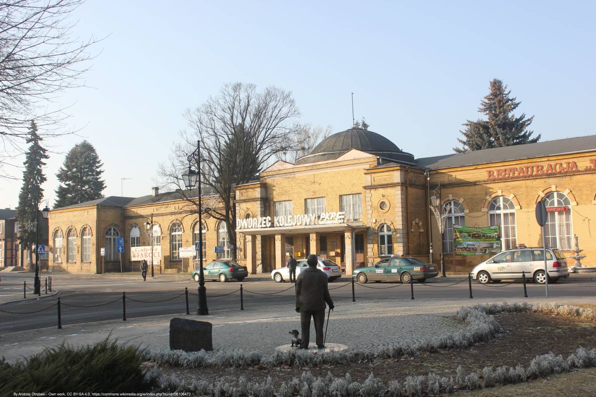 Dworzec kolejowy w Ciechocinku - ciechocinek dworzec 1
