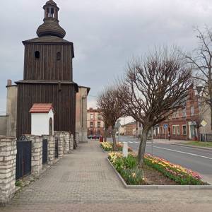 Drewniana dzwonnica w Miasteczku Śląskim - drewniana dzwonnica w miasteczku slaskim 2026 04 19 1