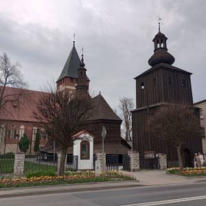 Drewniana dzwonnica w Miasteczku Śląskim - drewniana dzwonnica w miasteczku slaskim 2026 04 19 3