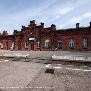 Dworzec kolejowy w Suwałkach - suwalki railway station