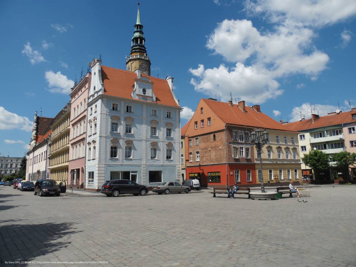 Stare Miasto w Brzegu - stare miasto w brzegu w 1