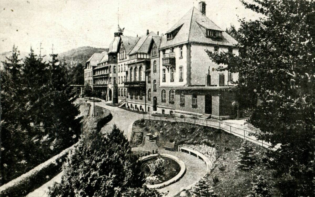Sanatorium Moltkefels w Szklarskiej Porębie w latach 1920-1930