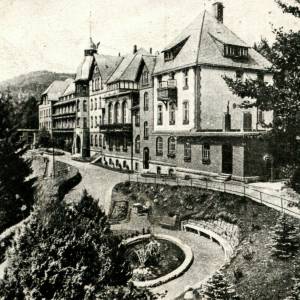 Dawne sanatorium Moltkefels w Szklarskiej Porębie - dawne sanatorium moltkefels w szklarskiej porebie 3