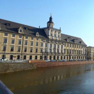Gmach główny Uniwersytetu Wrocławskiego - stare miasto wroclaw poland panoramio 12