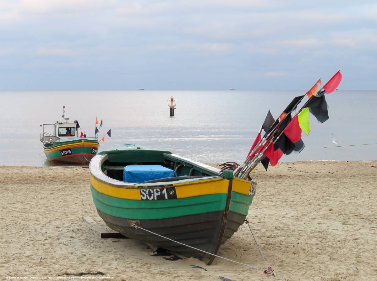 Przystań rybacka w Sopocie - sopot fishing boats 4