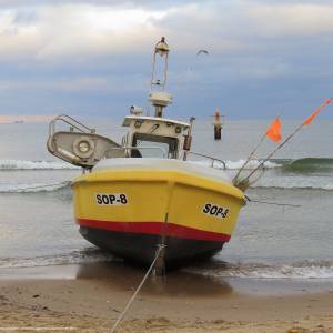 Przystań rybacka w Sopocie - sopot fishing boats 2