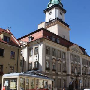 Zabytkowy tramwaj w Jeleniej Górze - zabytkowy tramwaj w jeleniej gorze 1