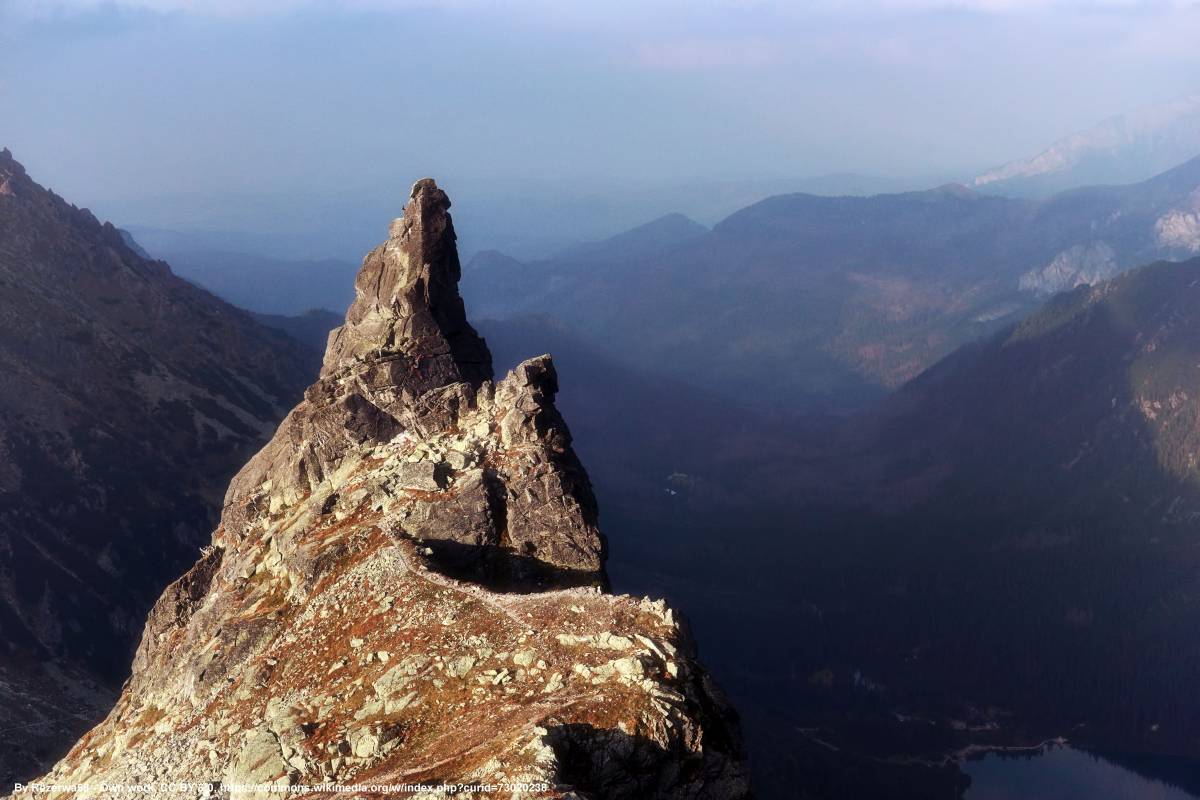 Mnich (2068 m n.p.m.) - zdobywca mnicha