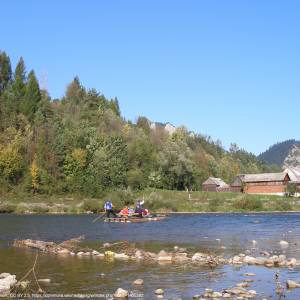 Spływ Przełomem Dunajca (Sromowce Wyżne - Szczawnica/Krościenko) - slovakia cerveny klastor 1002