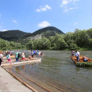 Spływ Przełomem Dunajca (Sromowce Wyżne - Szczawnica/Krościenko) - sromowce wyzne przystan flisacka 2