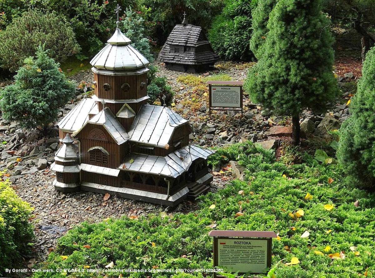 Park Miniatur Centrum Kultury Ekumenicznej w Myczkowcach - myczkowce skansen miniaturowych swiatyn 13