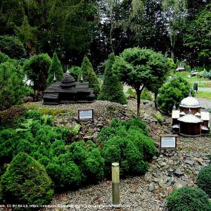 Park Miniatur Centrum Kultury Ekumenicznej w Myczkowcach - myczkowce skansen miniaturowych swiatyn 2