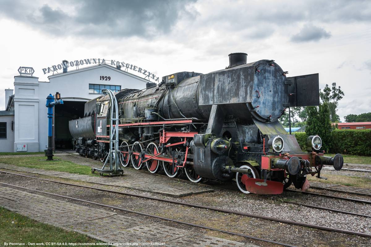 Muzeum Kolejnictwa w Kościerzynie - kb parowozownia koscierzyna