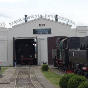 Muzeum Kolejnictwa w Kościerzynie - wk14 koscierzyna parowozownia travelarz