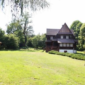 Rybaczówka - dawne, drewniane schronisko PTT - 1364 slaskie old big