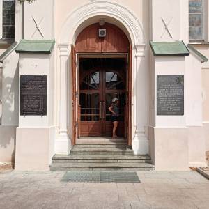 Tablica pamięci Oddziału Ponurego i II bat. 27 pp. AK w Złotym Potoku - tablica pamieci oddzialu ponurego i ii bat 27 pp ak w zlotym potoku 2