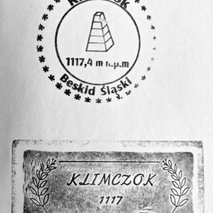 Chatka na Klimczoku - pieczatka z klimczoka