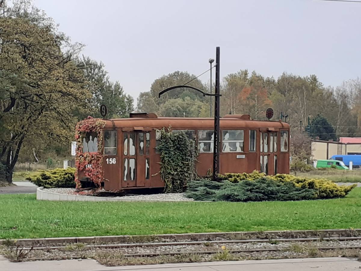 Wagon tramwajowy w Rudzie Śląskiej - 20221022 121645