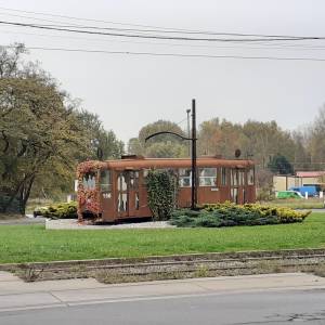 Wagon tramwajowy w Rudzie Śląskiej - 20221022 121636