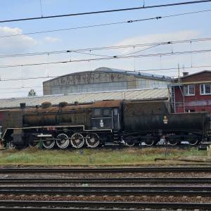 Parowóz Ty45-217 w Tarnowskich Górach - parowoz ty45 217 w tarnowskich gorach 11