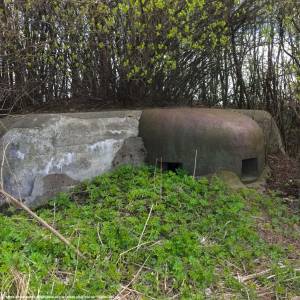 P.O. "Dąbrówka" - 13. Schron bojowy nr 1 - siemianowice bunker semi cupola 2022