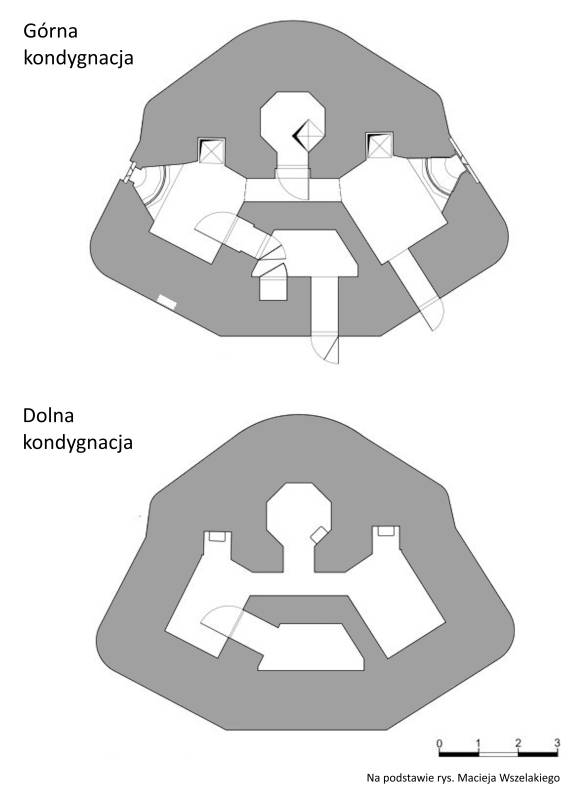 P.O. "Łagiewniki" - 13. Schron bojowy nr 10 (nie istnieje) - p o lagiewniki 13 schron bojowy nr 10 nie istnieje schemat
