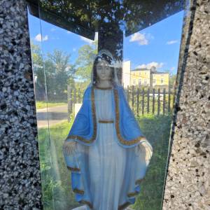 Krzyż przydrożny w Kaletach-Zielonej - krzyz przydrozny w kaletach zielonej 1