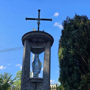 Krzyż przydrożny w Kaletach-Zielonej - krzyz przydrozny w kaletach zielonej 3
