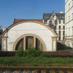 Zespół starego dworca kolejowego w Katowicach - katowice old station roof 2018