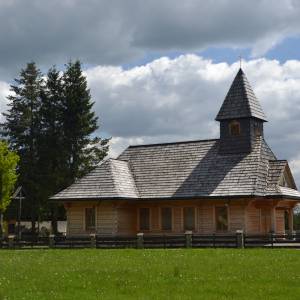 Drewniany kościół pw. Matki Boskiej Fatimskiej na Stecówce w Istebnej - dsc 6957