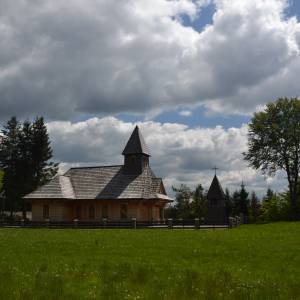 Drewniany kościół pw. Matki Boskiej Fatimskiej na Stecówce w Istebnej - dsc 6959