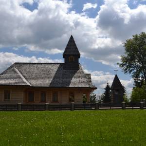 Drewniany kościół pw. Matki Boskiej Fatimskiej na Stecówce w Istebnej - dsc 6962