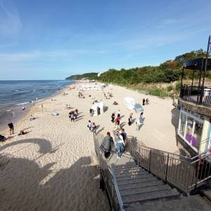 Plaża Międzyzdroje (Wschód) - plaza miedzyzdroje wschod 2025 3